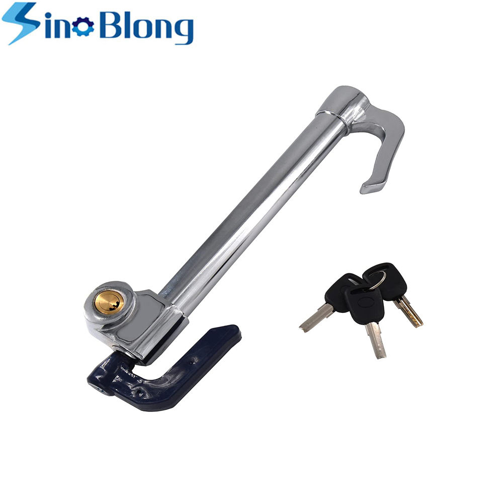 Sinoblong Double Hook Twin Bar Steering Wheel Lock - Universal Car Anti-Theft Security